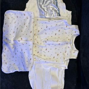 Halo White SleepSack with Animal Design